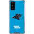 NFL Carolina Panthers Distressed Alternate Galaxy S20 FE Clear Case